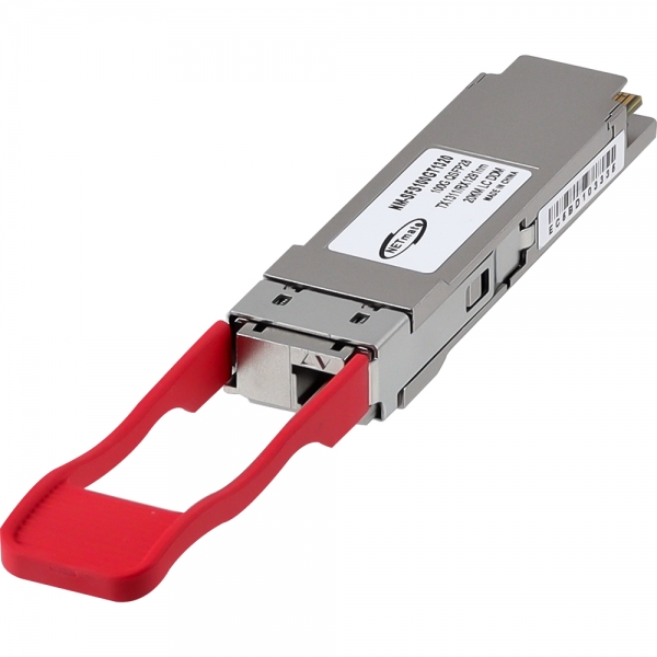 강원전자 넷메이트 100G 싱글모드 QSFP28 BiDi LR1 광 모듈 (TX1311nm/RX1291nm, 20km) NM-SFS100GT1320