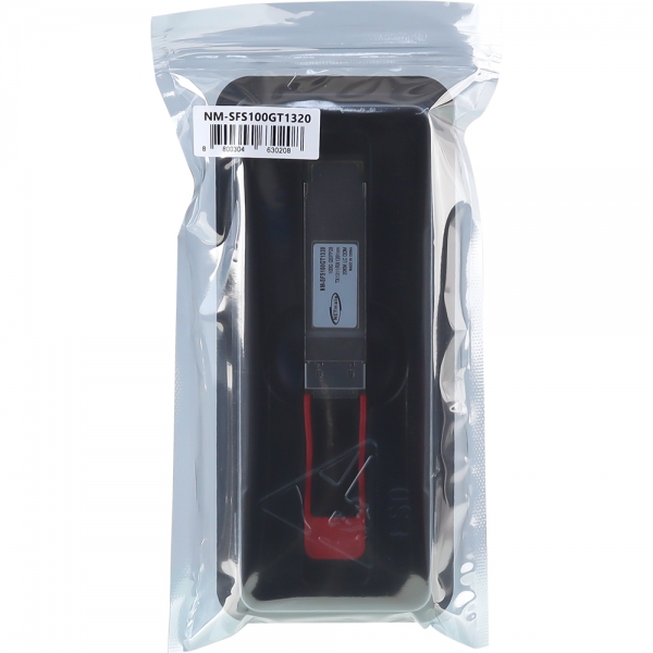 강원전자 넷메이트 100G 싱글모드 QSFP28 BiDi LR1 광 모듈 (TX1311nm/RX1291nm, 20km) NM-SFS100GT1320