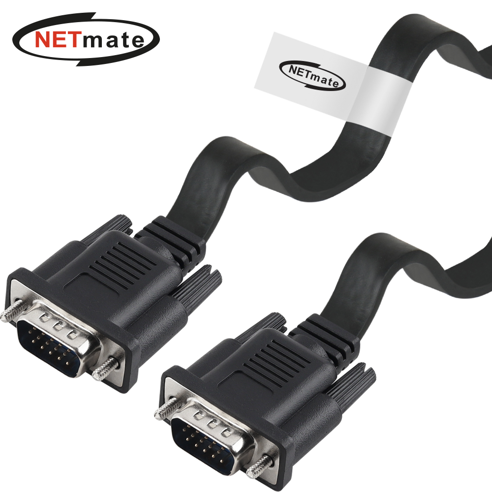 강원전자 넷메이트 RGB 모니터 FLAT 케이블 5m NMC-FR050B