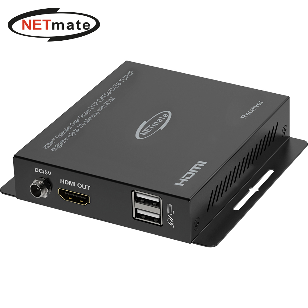 강원전자 넷메이트 4K HDMI KVM 익스텐더 리모트 유닛 NM-PHK430R