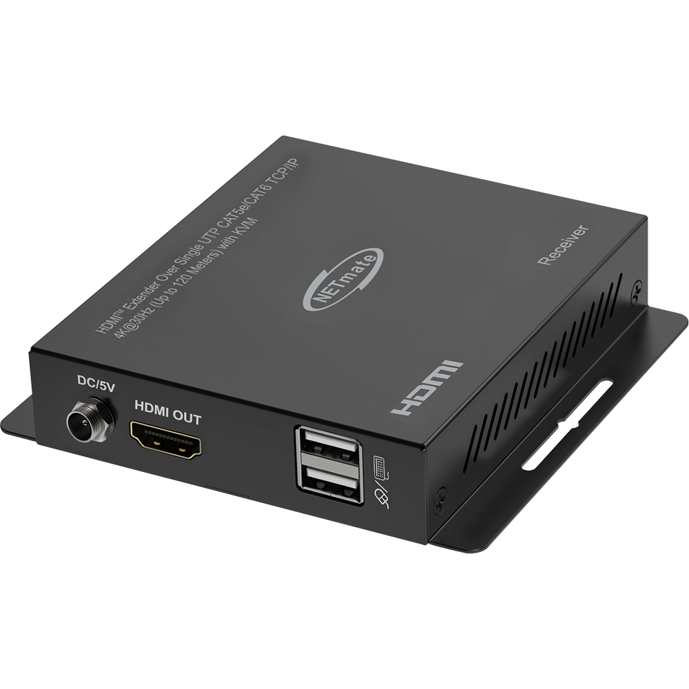 강원전자 넷메이트 4K HDMI KVM 익스텐더 리모트 유닛 NM-PHK430R