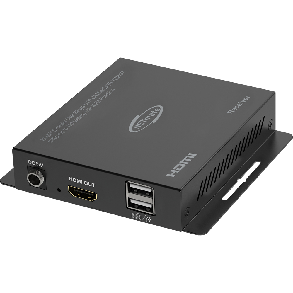 강원전자 넷메이트 HDMI KVM 익스텐더 리모트 유닛 NM-PHK180R