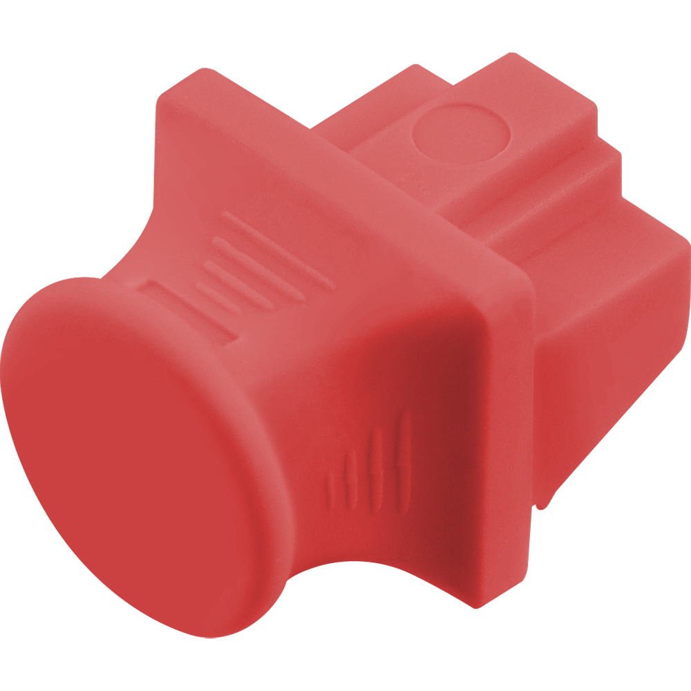 강원전자 넷메이트 RJ-45 랜포트 보호 먼지 마개 (레드/100개) NM-DCRPRD