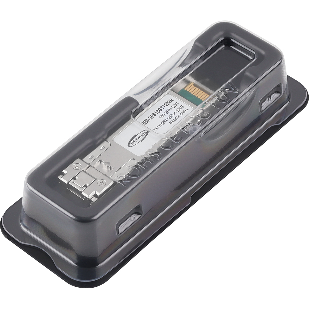 강원전자 넷메이트 10G 싱글모드 SFP+ BiDi 광 모듈(TX1270nm/RX1330nm/20km) NM-SFS10GT1220N