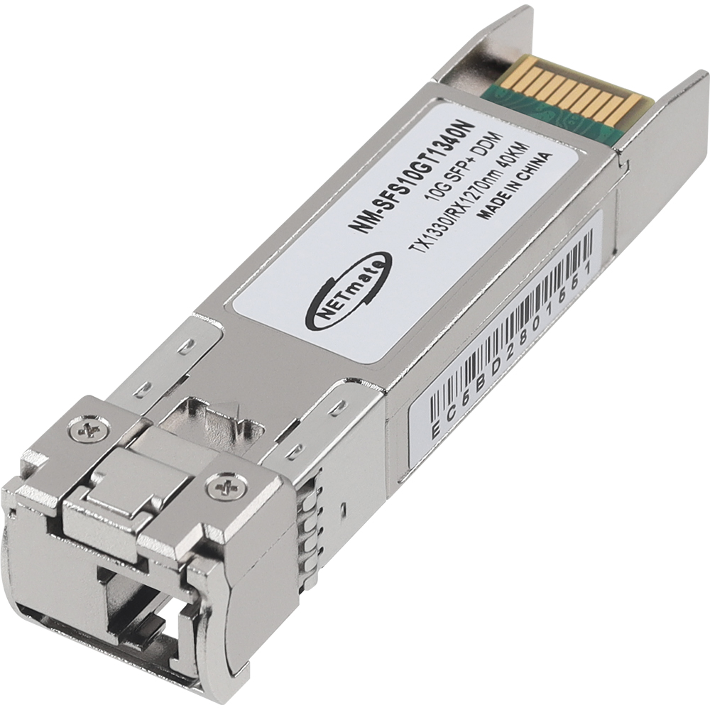 강원전자 넷메이트 10G 싱글모드 SFP+ BiDi 광 모듈(TX1330nm/RX1270nm/40km) NM-SFS10GT1340N