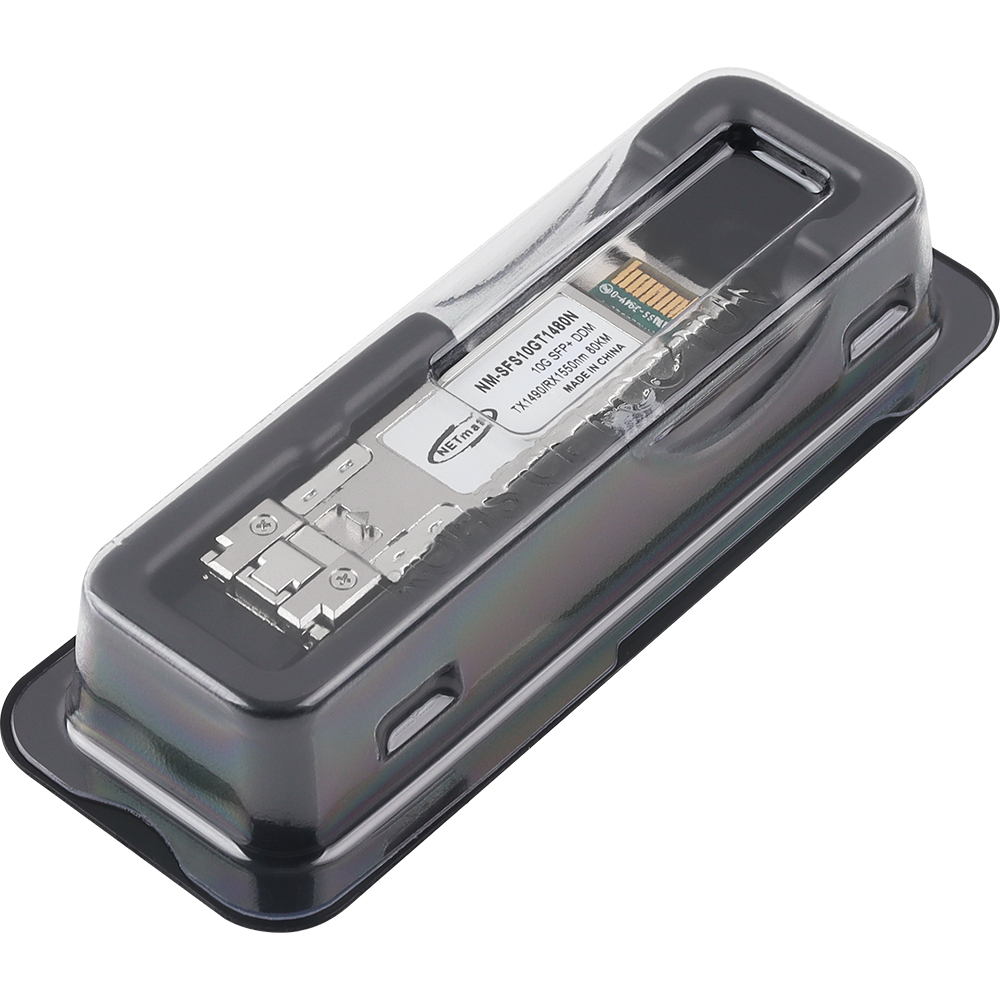 강원전자 넷메이트 10G 싱글모드 SFP+ BiDi 광 모듈(TX1490nm/RX1550nm/80km) NM-SFS10GT1480N