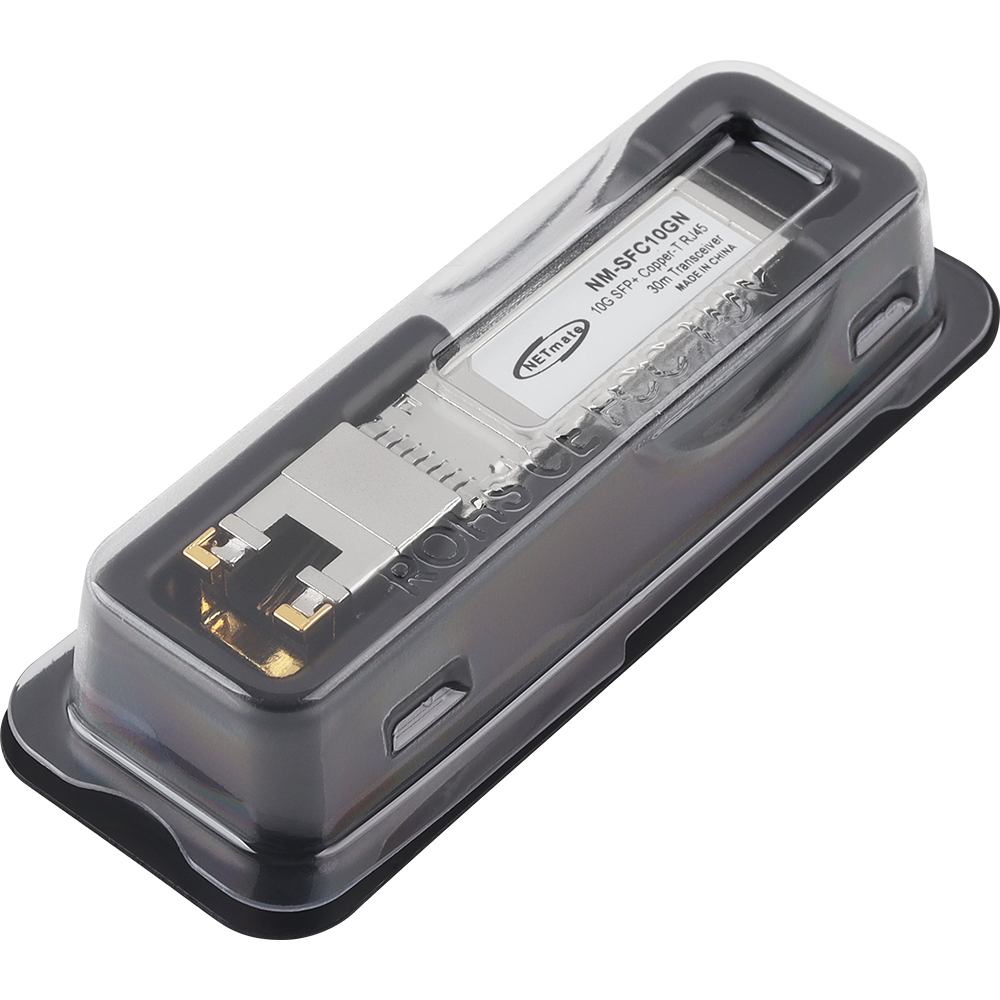 강원전자 넷메이트 10G/5G/2.5G/1G RJ-45 SFP+ 모듈(30m) NM-SFC10GN