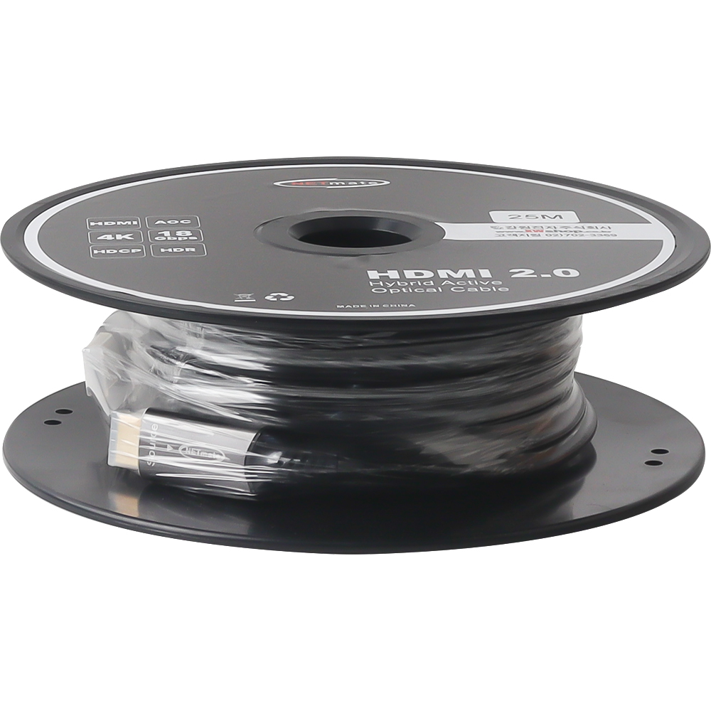 강원전자 넷메이트 HDMI2.0 Hybrid AOC 케이블 25m NM-HMA025