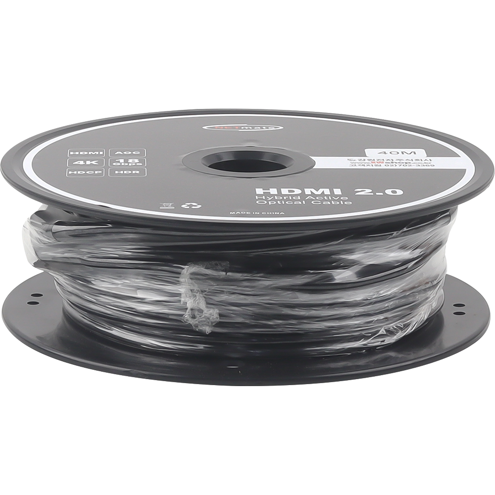 강원전자 넷메이트 HDMI2.0 Hybrid AOC 케이블 40m NM-HMA040