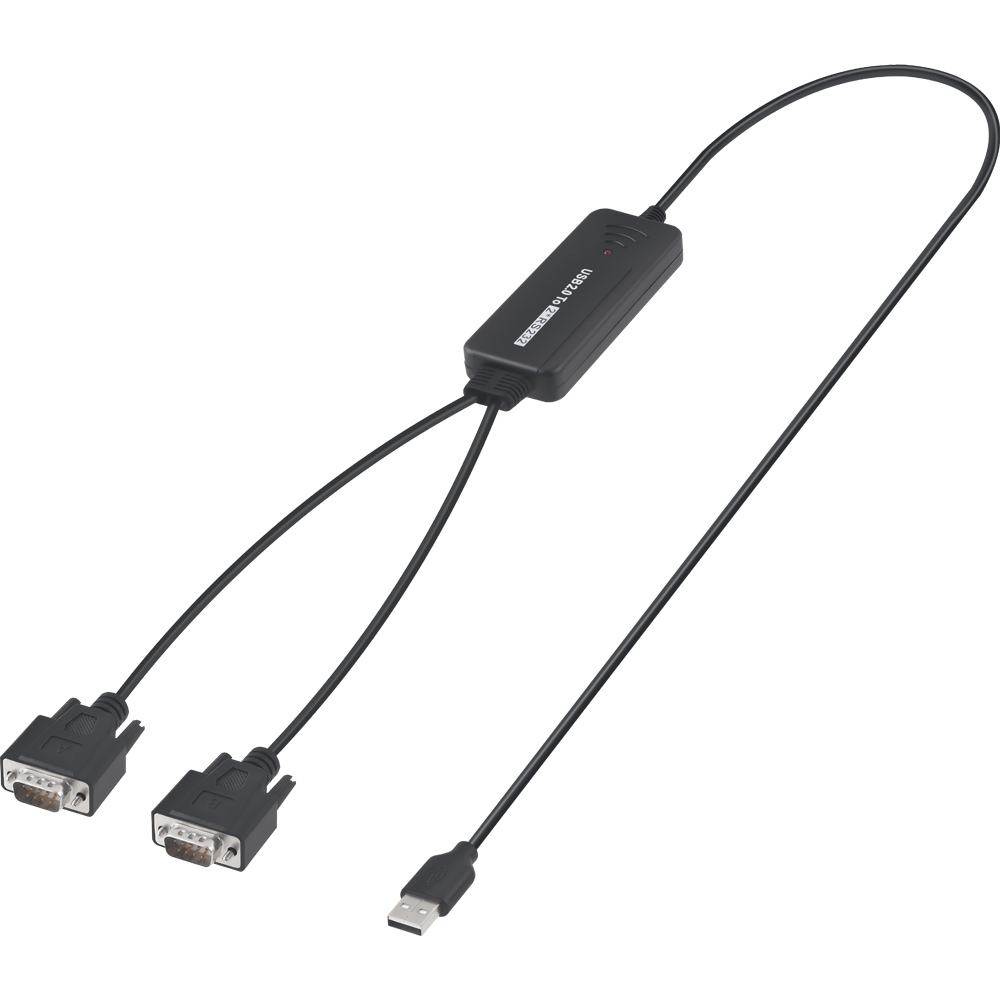 강원전자 넷메이트 USB2.0 to 2포트 RS232 시리얼 컨버터 KW-220N