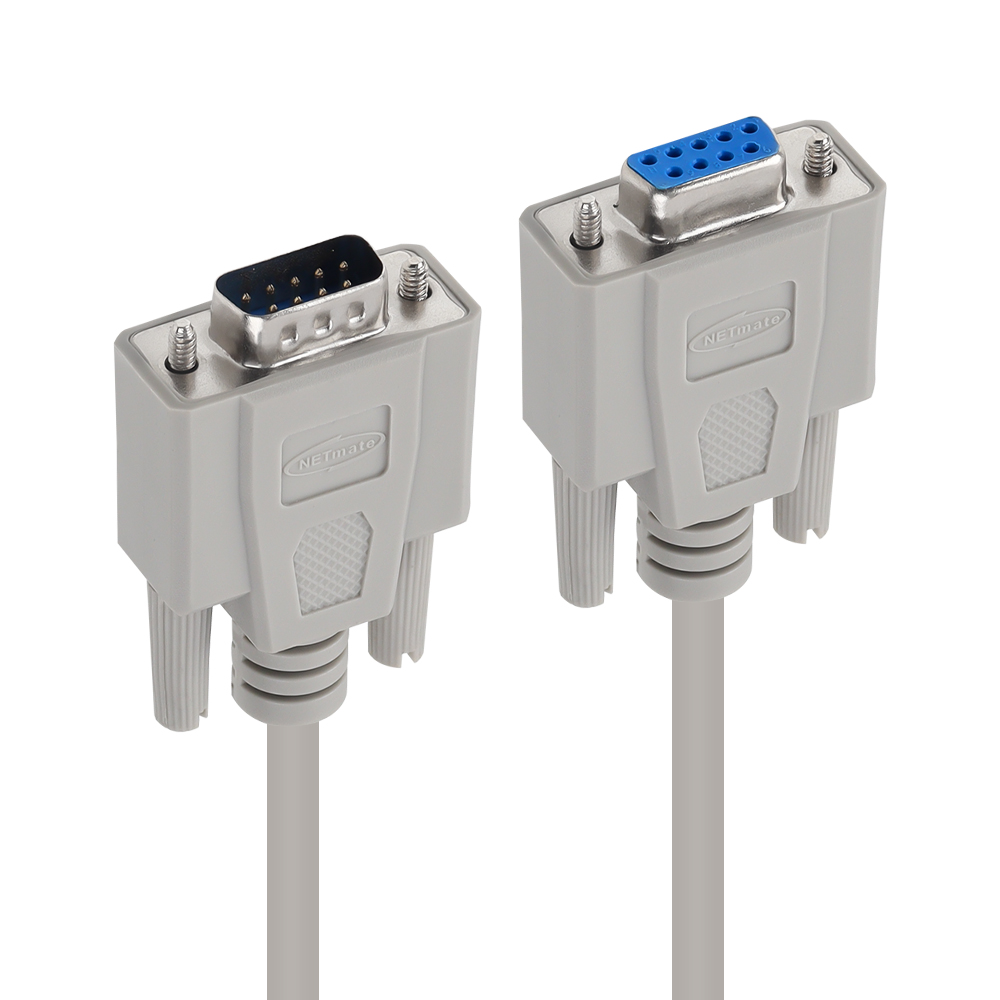강원전자 넷메이트 9핀 M/F NULL MODEM 케이블 1.5m NMC-SFM15