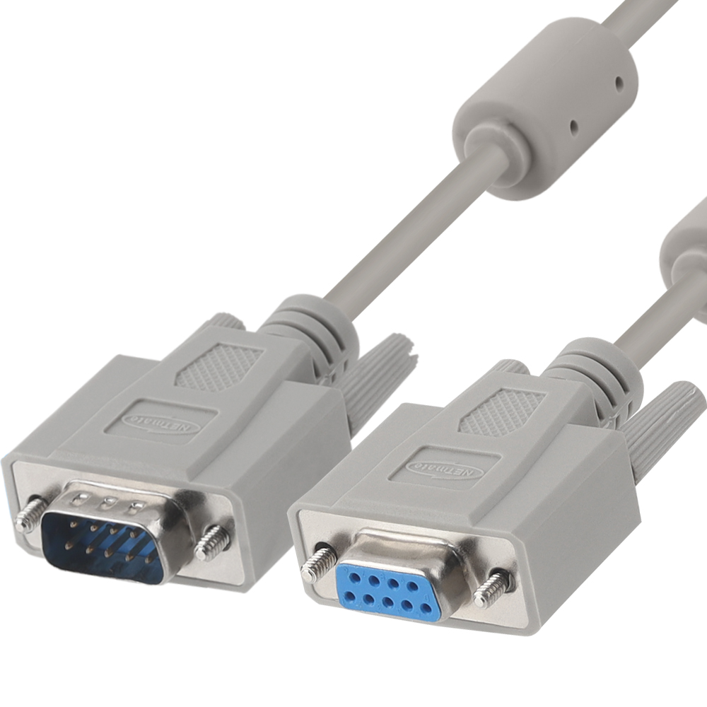 강원전자 넷메이트 9핀 M/F NULL MODEM 케이블 10m NMC-SFM100