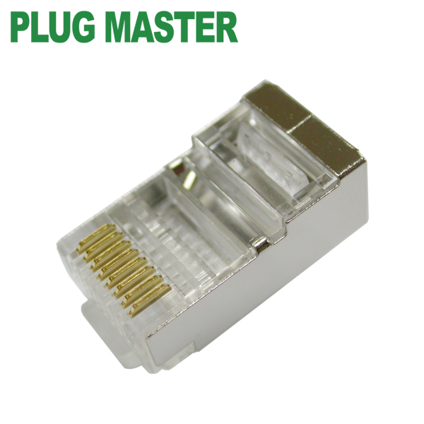 강원전자 플러그마스터 STP CAT.5E RJ-45 8P8C 플러그 P8-005E(낱개)