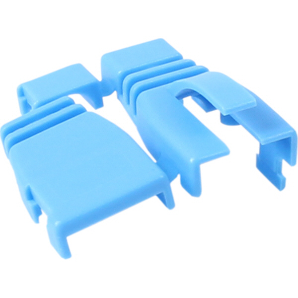 강원전자 플러그마스터 RJ-45 조립형 통부트(6mm/블루) NM-SR002BL(낱개)
