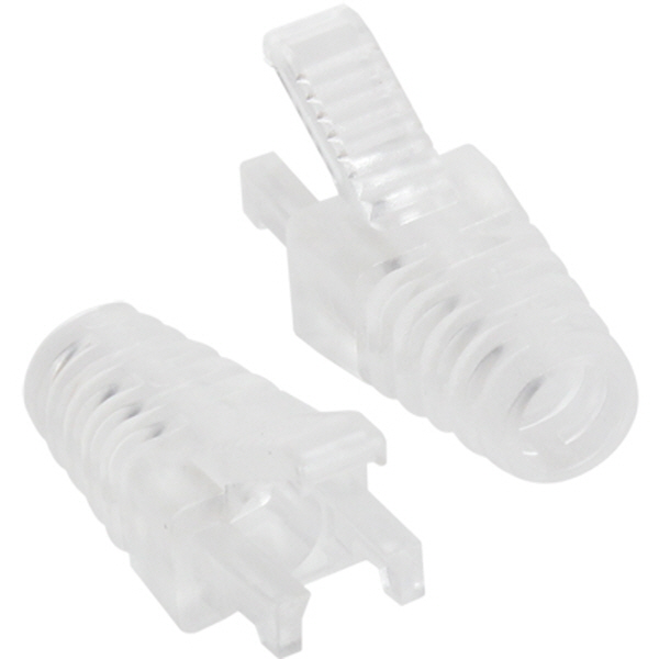강원전자 플러그마스터 RJ-45 락(Lock) 부트(6mm/클리어) NM-SR008CL(낱개)