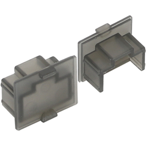 강원전자 플러그마스터 RJ-45 포트 미니 보호캡(블랙) NM-SR015BK(낱개)