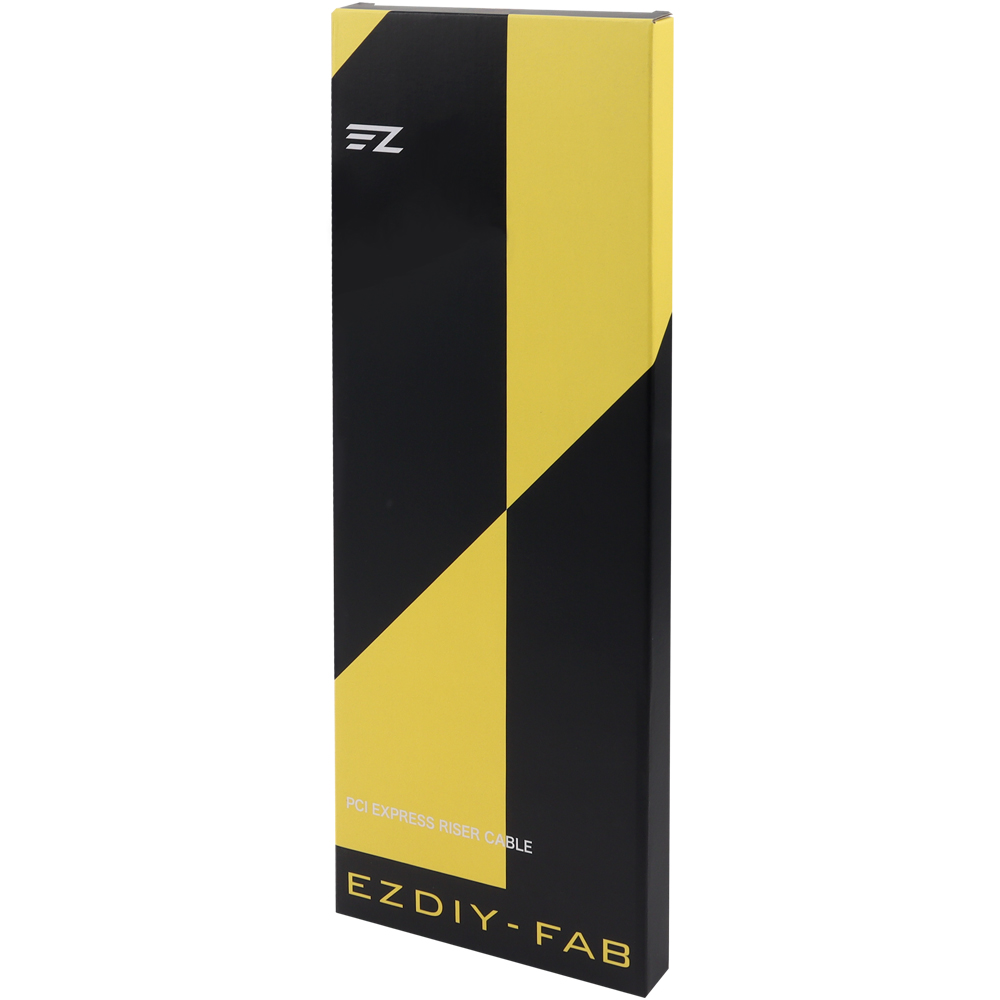 강원전자 넷메이트 PCI-E 5.0 라이저 케이블 300mm (블랙/90도) [EZDIY-FAB] NM-DPC2474