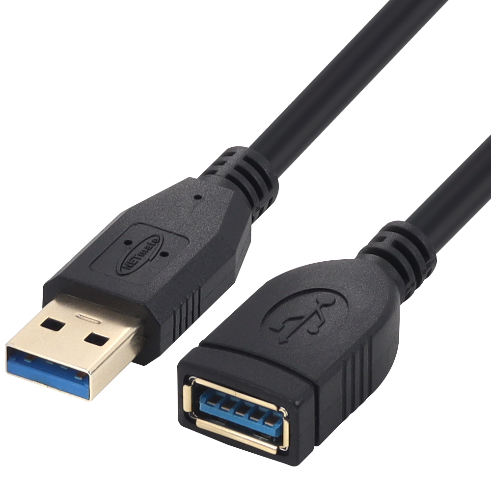 강원전자 넷메이트 USB3.0 연장 AM-AF 케이블 1.5m (블랙) NM-UF315BKZ