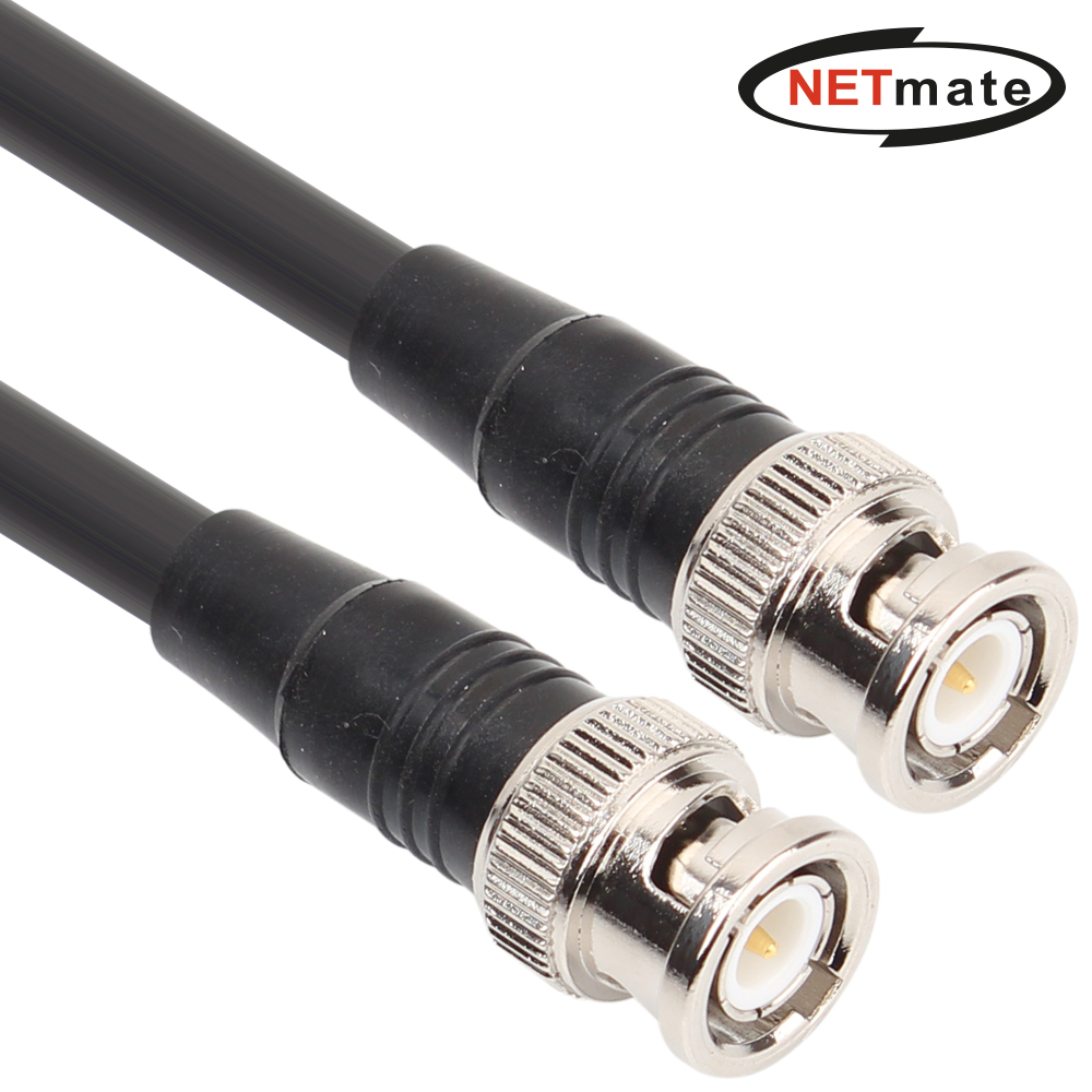 강원전자 넷메이트 5C-HFBT BNC-BNC 동축 케이블(동복강선/4합/75ohm) 30m NMC-HFBT30