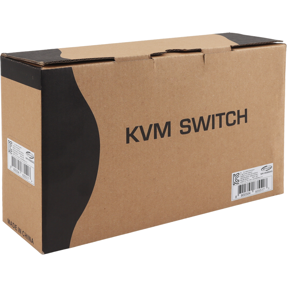 강원전자 넷메이트 8K 60Hz HDMI KVM 4:1 스위치(USB) NM-HK8604S
