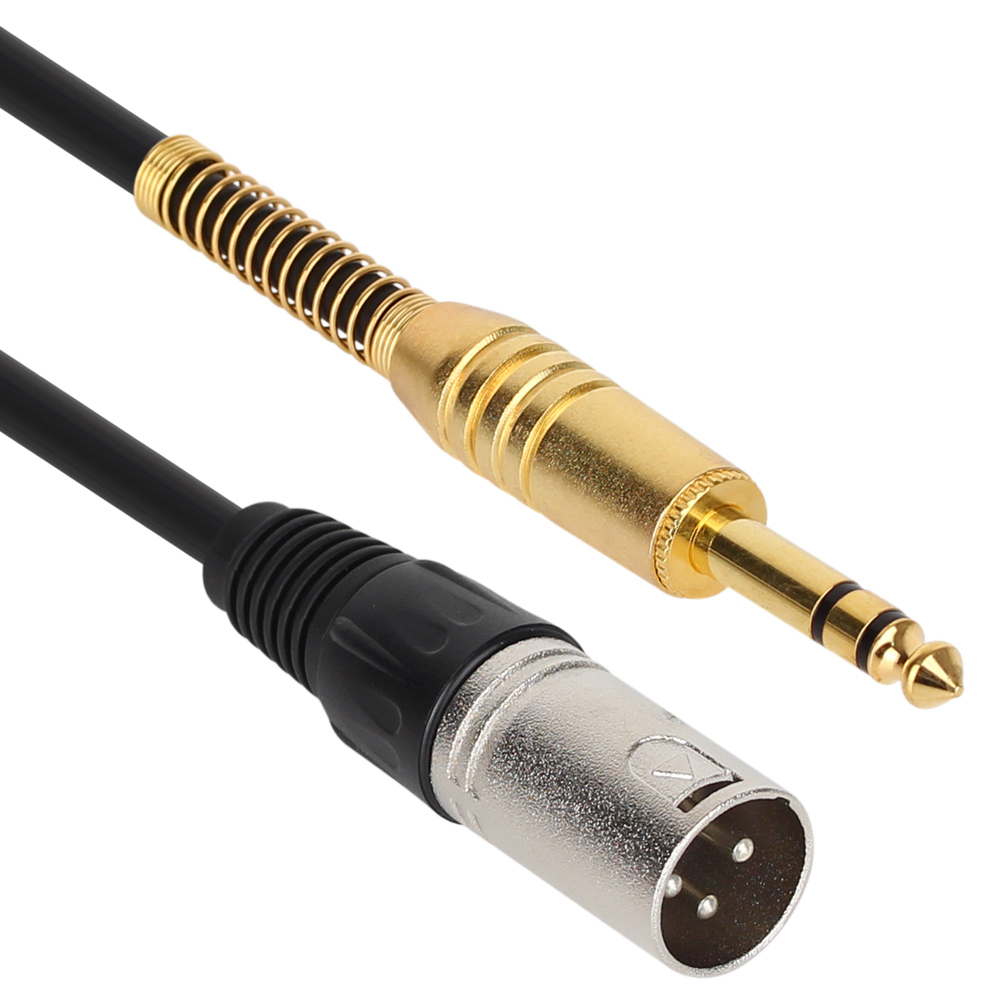 강원전자 넷메이트 XLR 캐논(M)-TRS(5.5 Stereo) 마이크 케이블 5m NMC-XLR505MS
