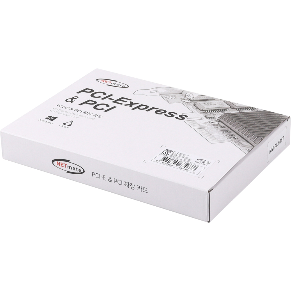 강원전자 넷메이트 PCI Express 10G SFP+ 랜카드(슬림PC겸용, 모듈 미포함) NM-PL101T