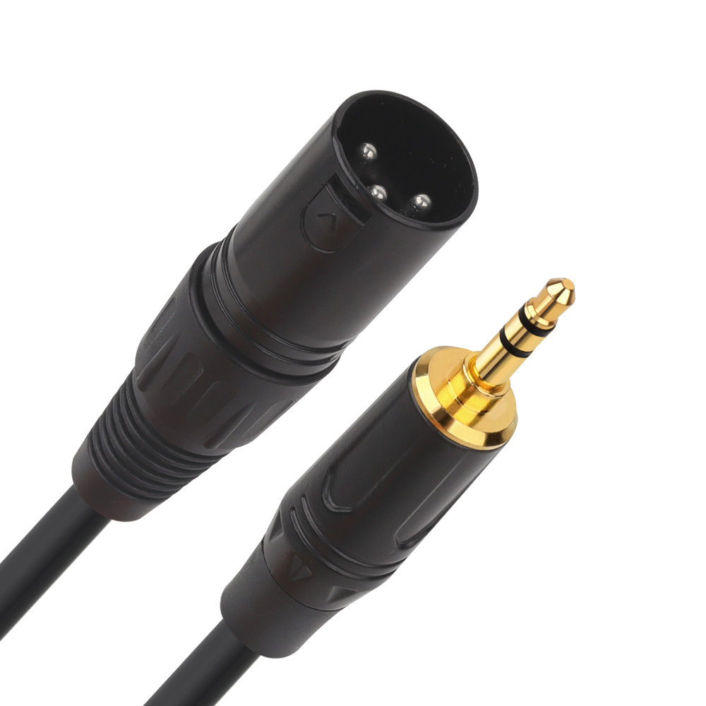 강원전자 넷메이트 XLR 캐논(M)-스테레오 마이크 케이블 1m NMC-XLR301MB