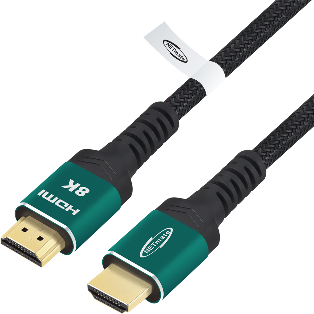 강원전자 넷메이트 HDMI 2.1 Green Metal 케이블 3m NM-PH30N
