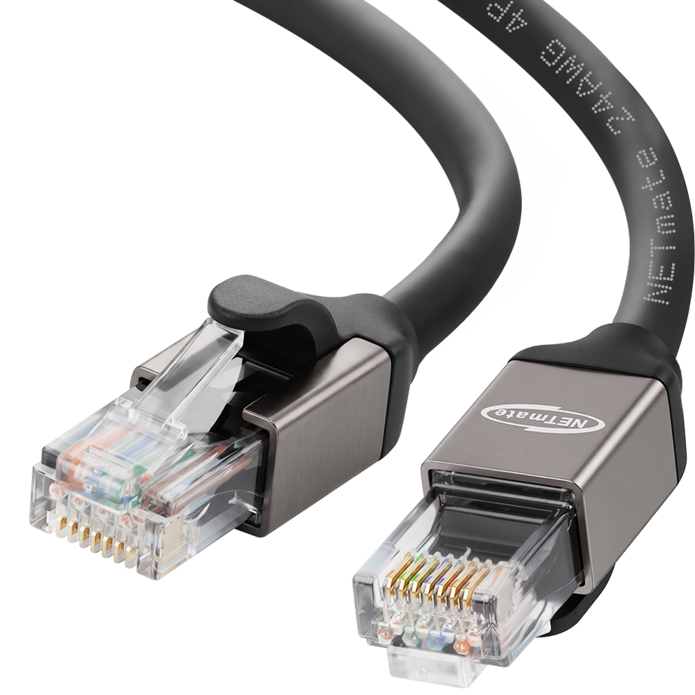 강원전자 넷메이트 CAT.6A UTP Metal 랜 케이블 7m NM-C6AM07