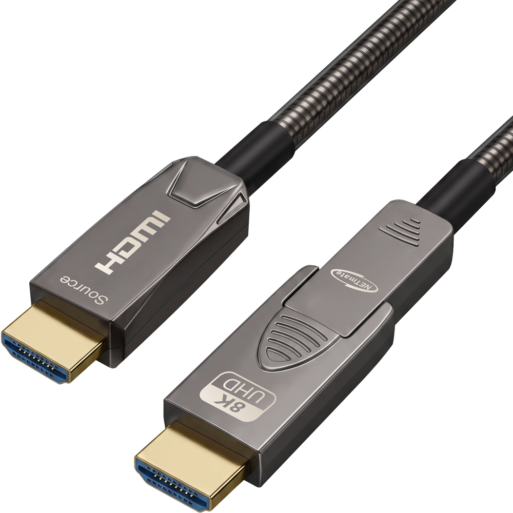 강원전자 넷메이트 아머드 HDMI2.1 AOC 배관용 케이블 15m NM-HAA15TD