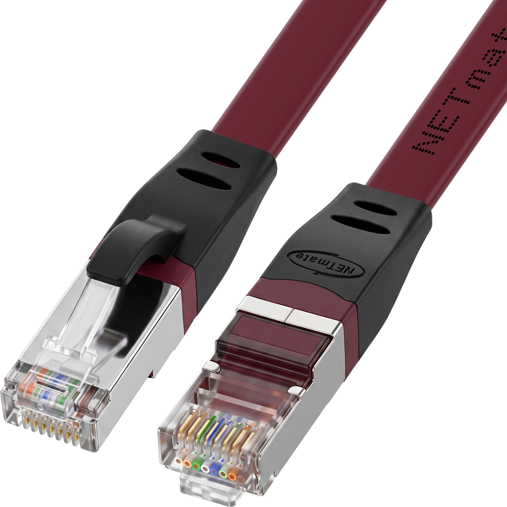 강원전자 넷메이트 CAT.8 STP FLAT 랜 케이블 5m NM-U850DF
