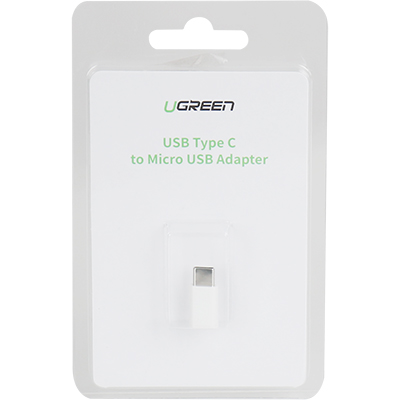 Ugreen U-30154 USB2.0 Micro 5핀(F)-CM 젠더 (화이트)