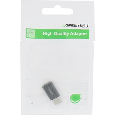 Ugreen  U-30391 USB2.0 Micro 5핀(F)-CM 젠더 (블랙)