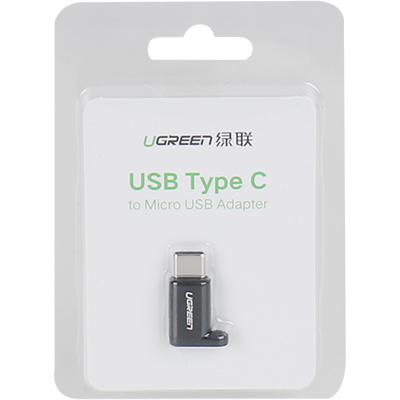 Ugreen U-50551 USB2.0 Micro 5핀(F)-CM 젠더 (블랙)