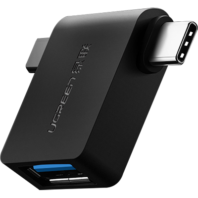 Ugreen U-30453 USB 3.1(3.0)  모바일 OTG 2 in 1 젠더 (블랙)