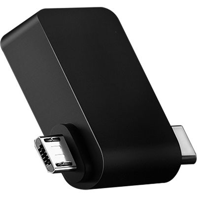 Ugreen U-30453 USB 3.1(3.0)  모바일 OTG 2 in 1 젠더 (블랙)