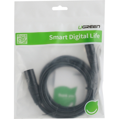 Ugreen U-20708 캐논 마이크 연장 케이블 1m