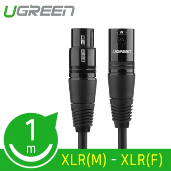 Ugreen U-20708 캐논 마이크 연장 케이블 1m