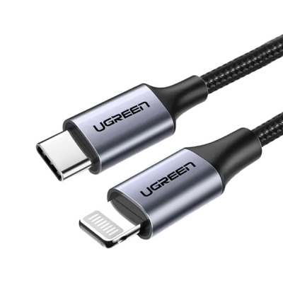 Ugreen U-60761 CM-8핀 라이트닝 케이블 2m (MFi 공식인증)