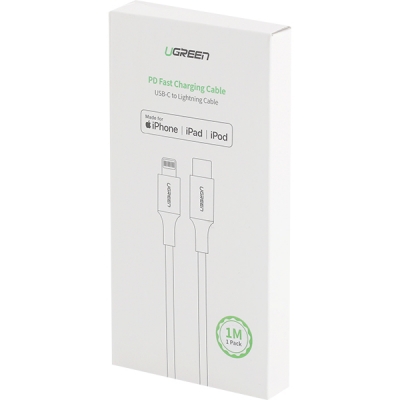 Ugreen U-60761 CM-8핀 라이트닝 케이블 2m (MFi 공식인증)