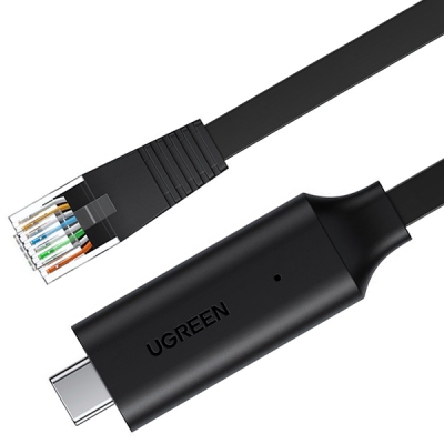 Ugreen U-80186 USB2.0 Type C to RS232(RJ-45) 컨버터(FTDI)(1.5m)