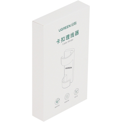 Ugreen U-20560 케이블 정리 홀더 (화이트/4EA)