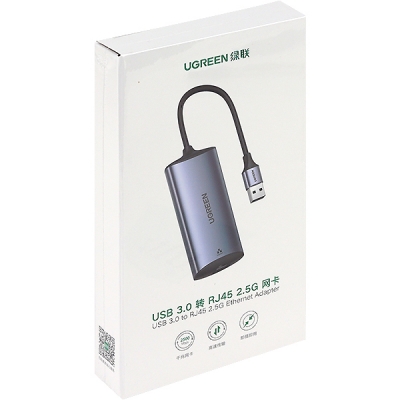 Ugreen U-70547 USB3.0 2.5G 랜카드(Realtek)