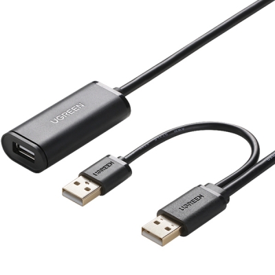 Ugreen U-20213 USB2.0 연장 무전원 리피터(USB전원) 5m