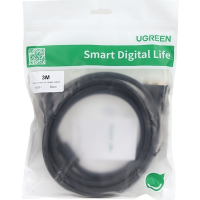 Ugreen U-11631 RGB 3+6 모니터 케이블 3m (블랙)