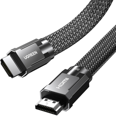 Ugreen U-20228 8K 60Hz HDMI 2.1 패브릭 플랫 케이블 2m