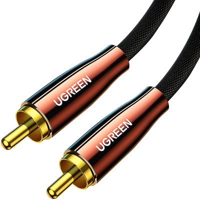 Ugreen U-10190 디지털 오디오 RCA Coaxial 케이블 2m