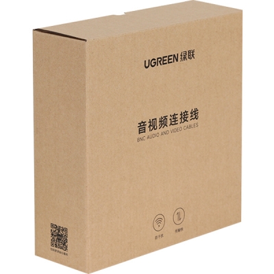 Ugreen U-50928 75Ω BNC-BNC 동축 케이블 10m