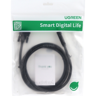 Ugreen U-10235 DisplayPort to VGA(RGB) 컨버터(케이블 타입 2m)