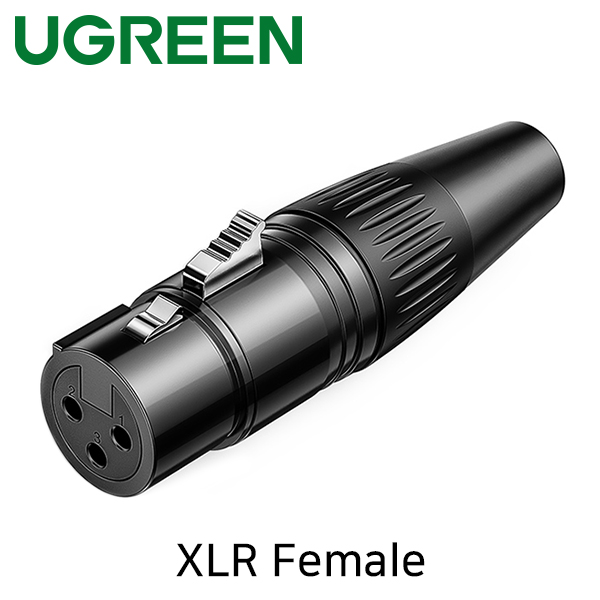 Ugreen U-80440 XLR 캐논 Female 제작 커넥터